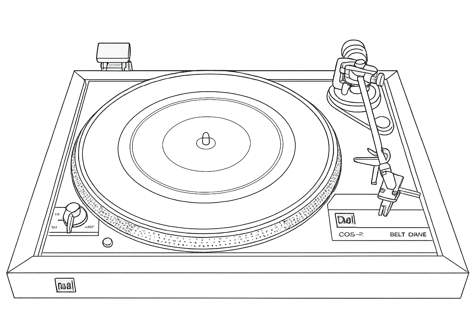 platine vinyle Dual 505-2