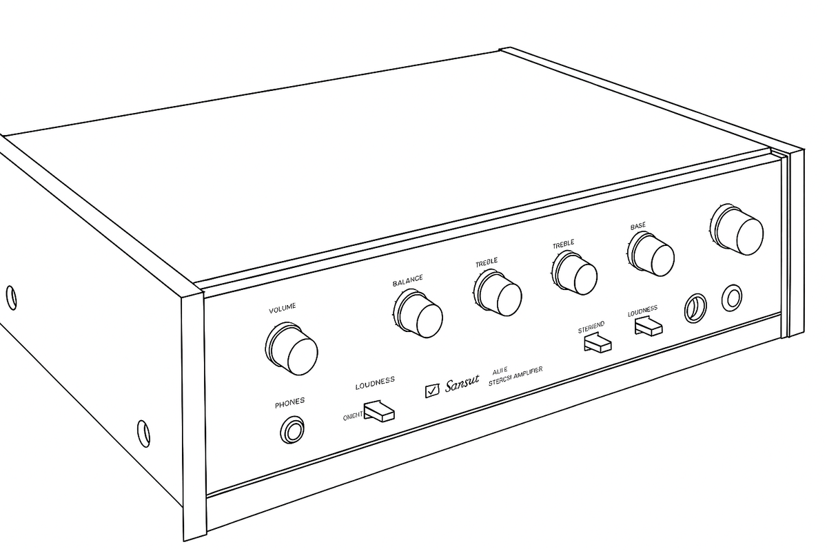 ampli vintage Sensui au-101