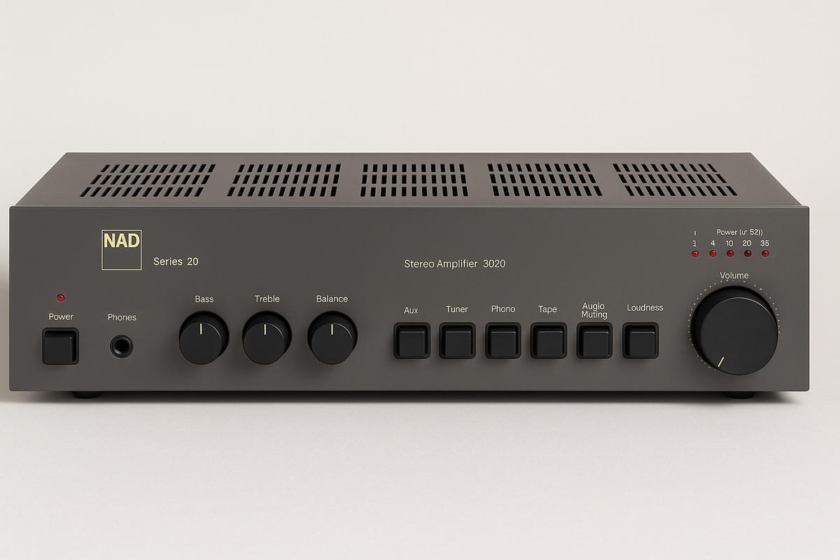 ampli NAD 3020  - image d'illustration