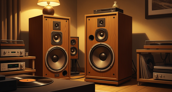 illustration de setup vintage